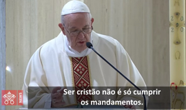 Papa: ser bom cristão é deixar-se conduzir pelo Espírito Santo